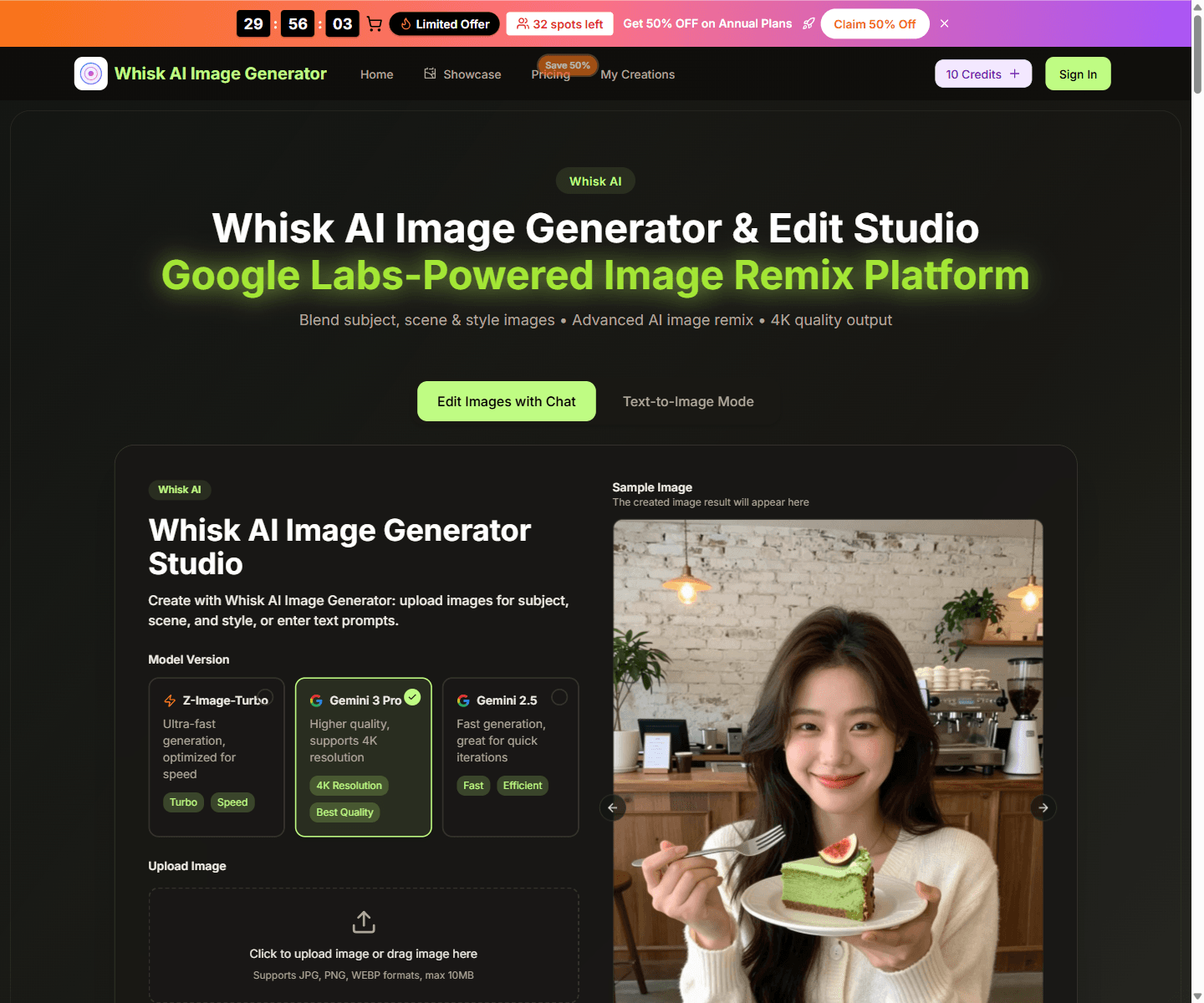 Whisk AI logo