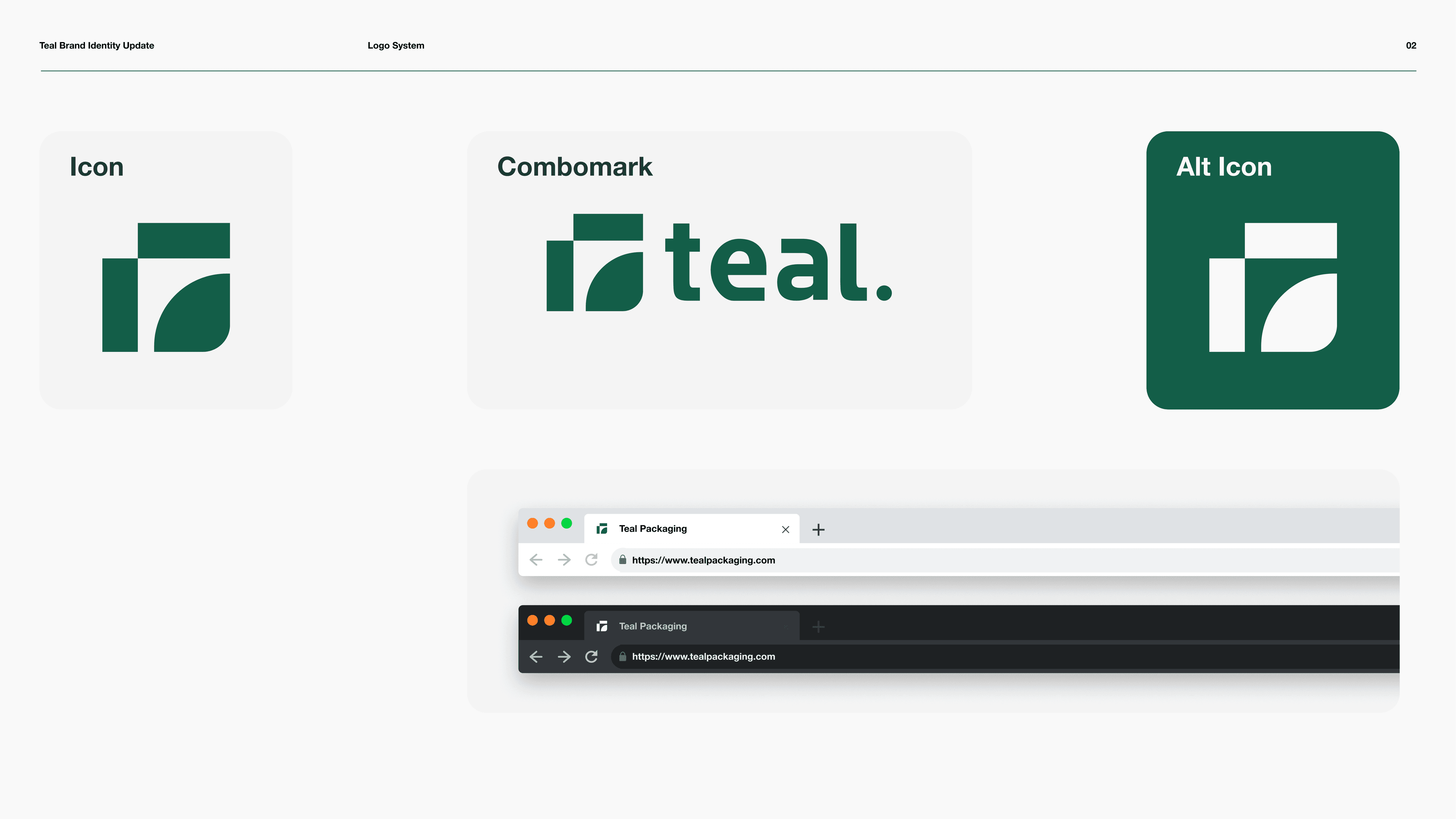 Teal Packaging logo