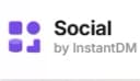 Social by InstantDM Logo