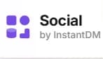 Social by InstantDM logo