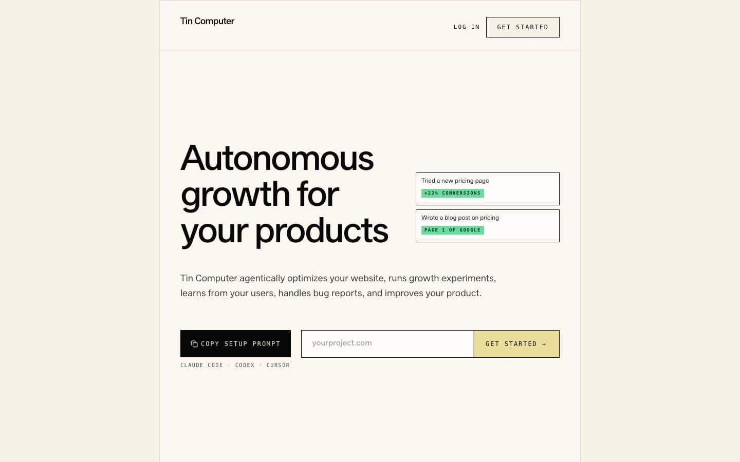 Tin Computer - Product Image