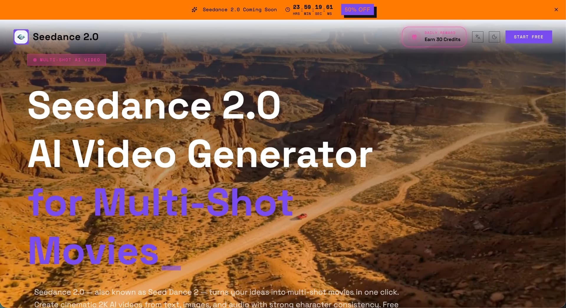 Seedance 2.0 - Product Image