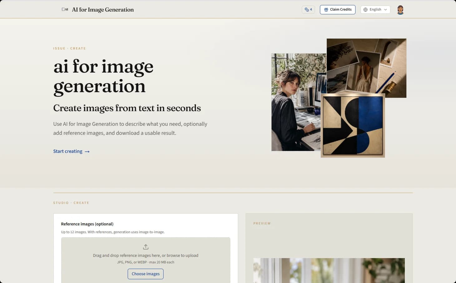 AI for Image Generation - Product Image