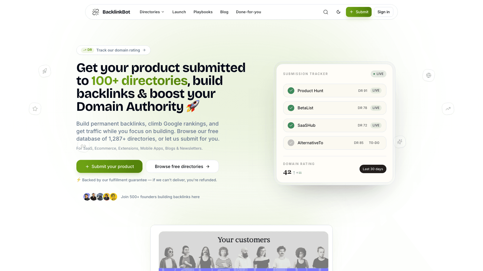 BacklinkBot AI - Product Image