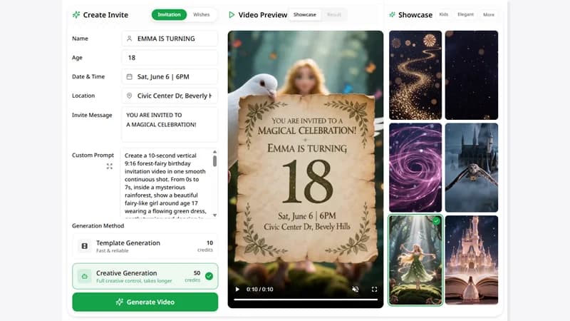 BirthdayVideoAI - Product Image