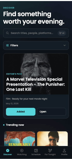 What To Watch - Product Image