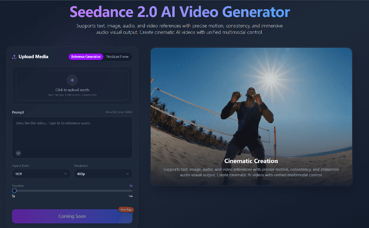 JXP Seedance 2.0 pro AI video generator - Product Image