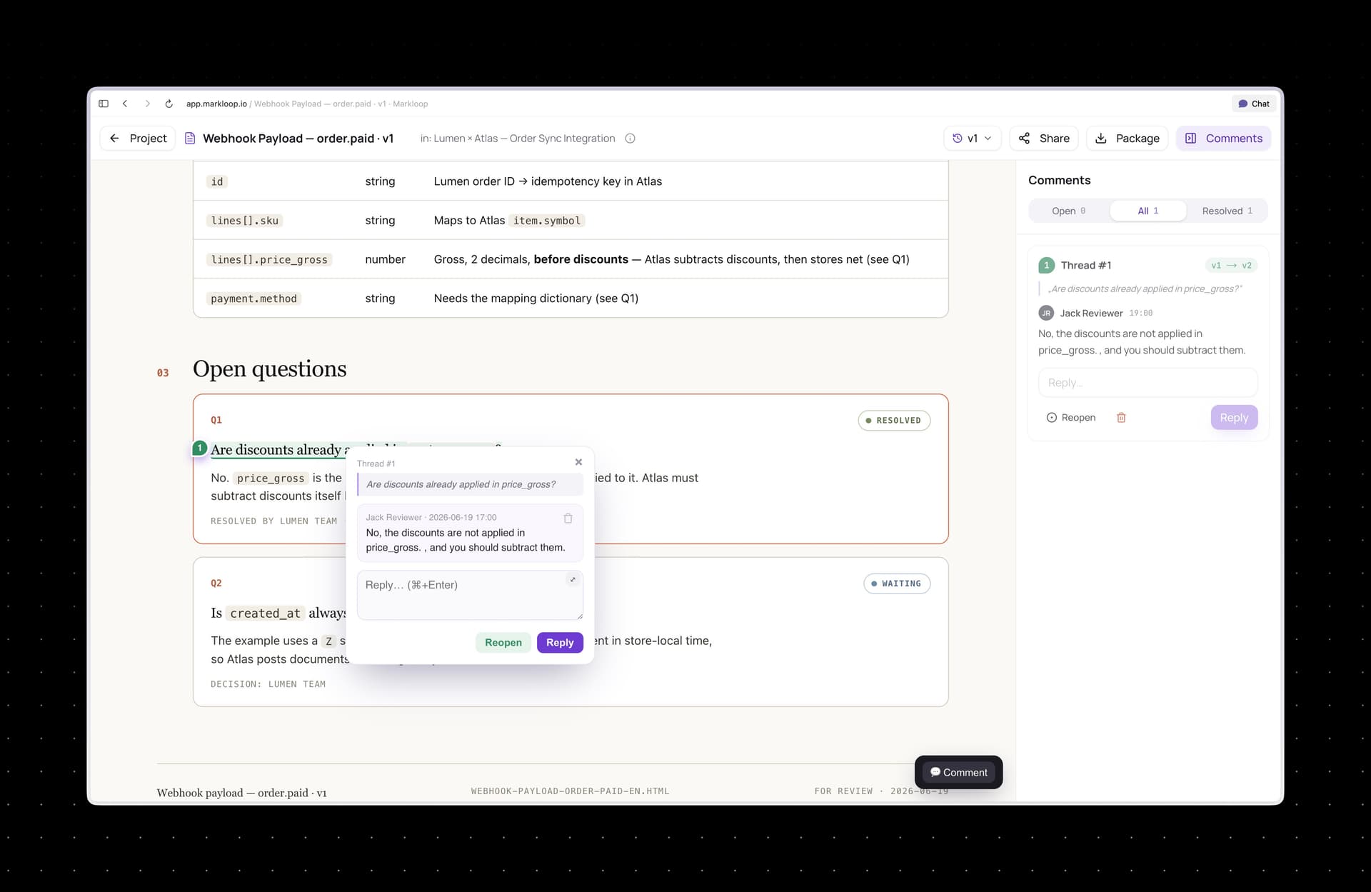 Markloop - Product Image