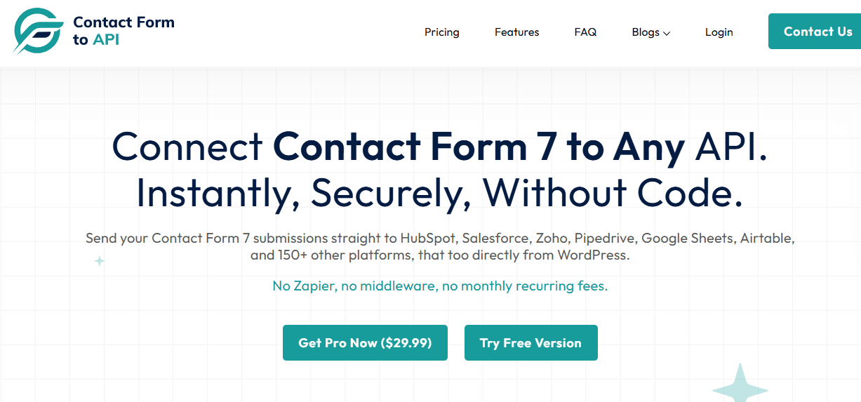 Contact Form Builder – Send Shopify Form Data to Any API - Product Image