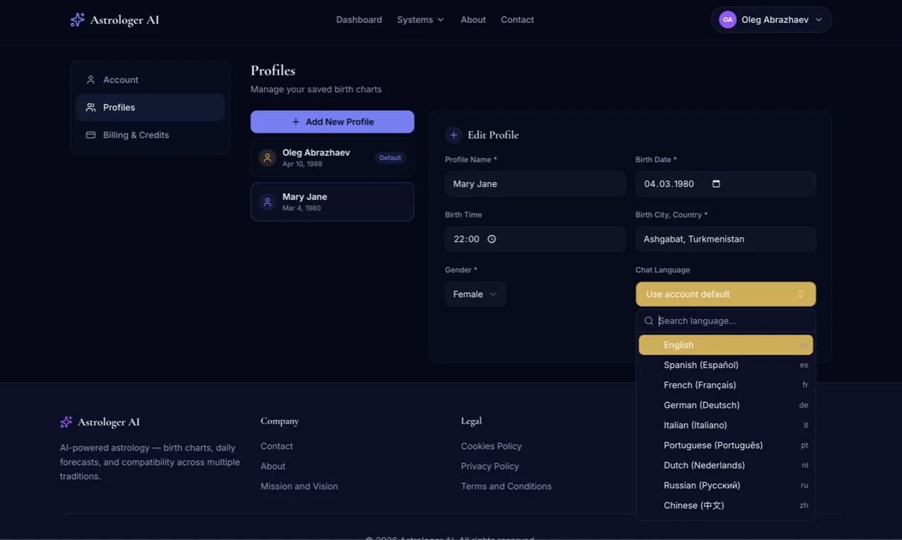 Astrologer AI - Product Image