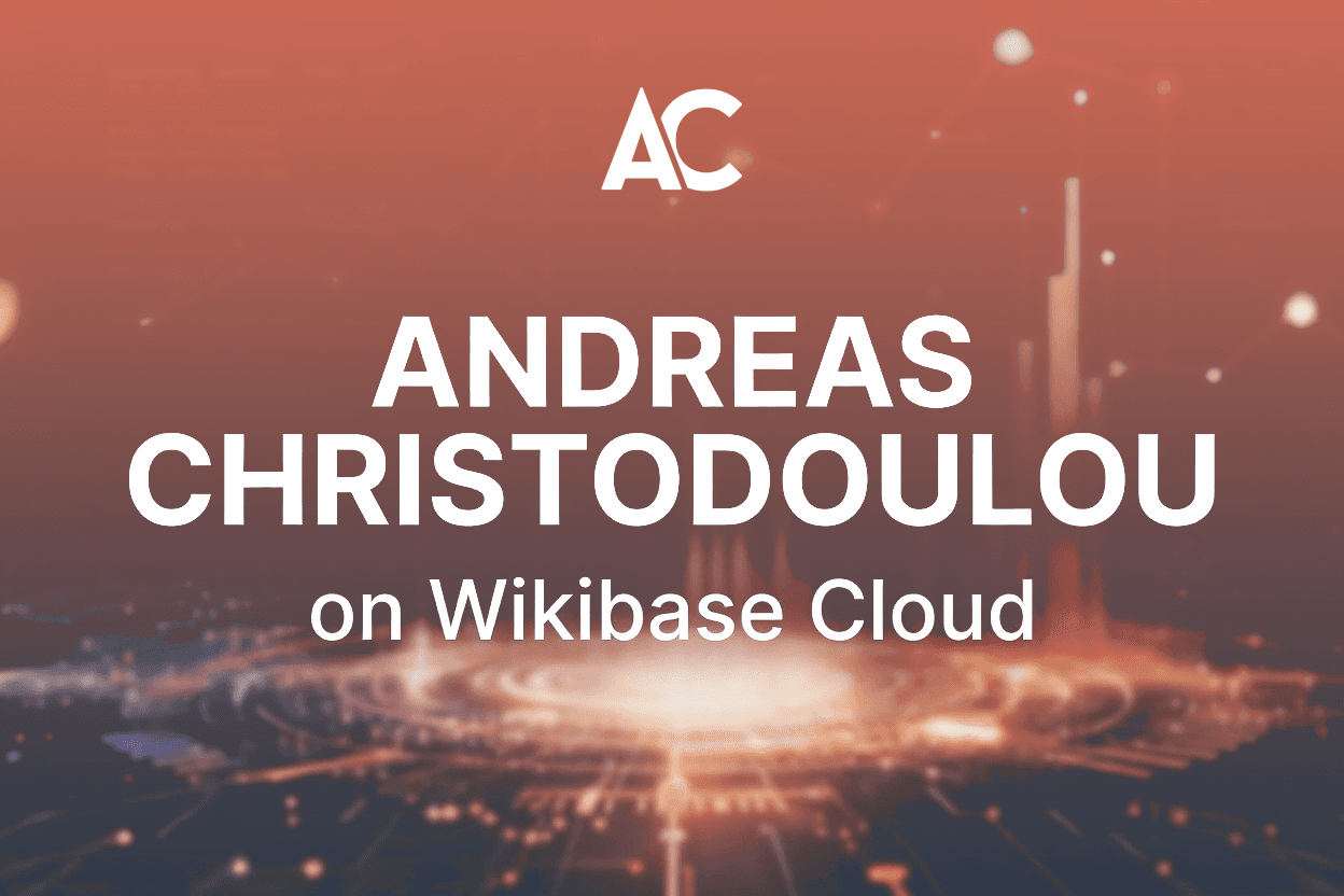 Andreas Christodoulou on Wikibase Cloud - Product Image