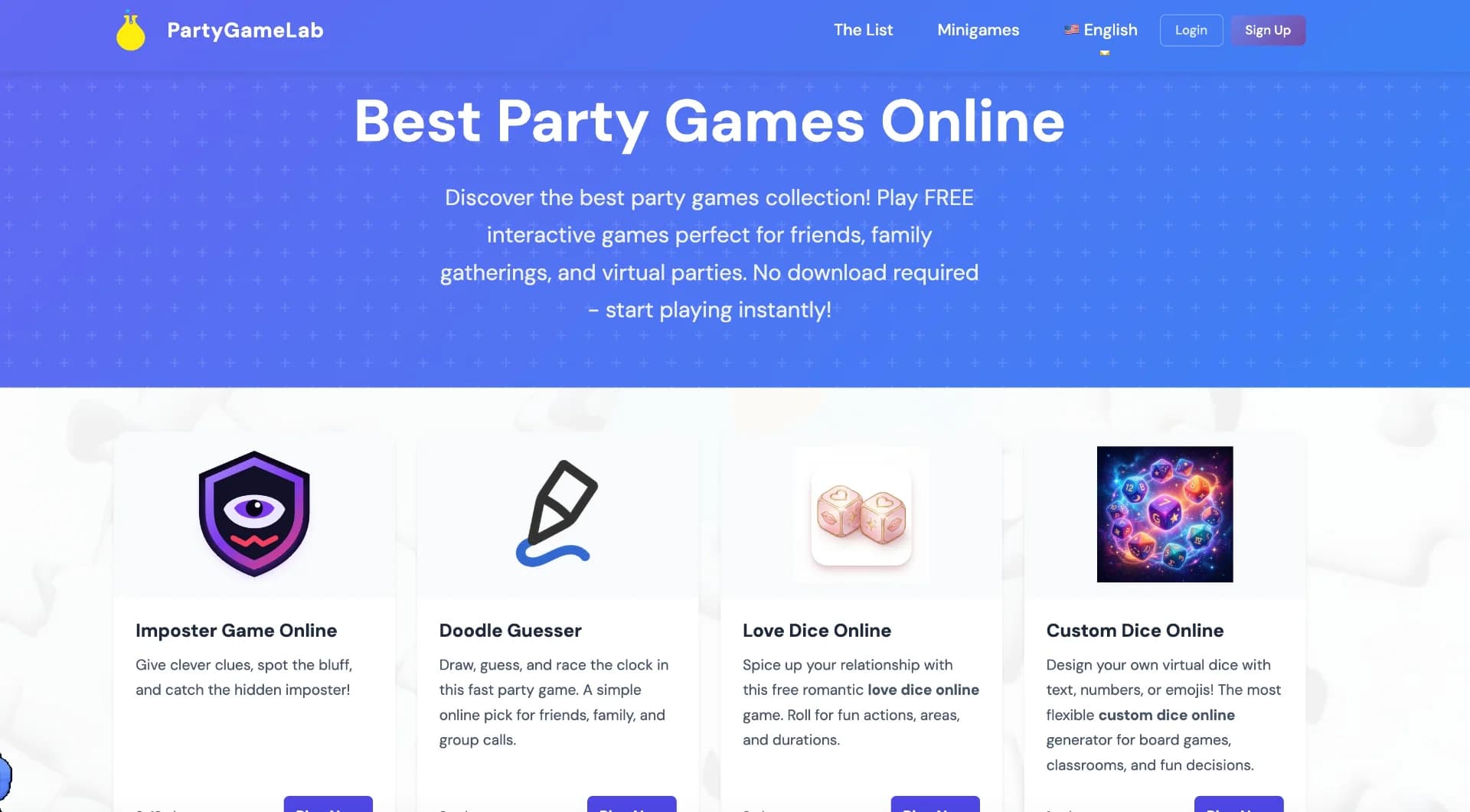 PartyGameLab - Product Image