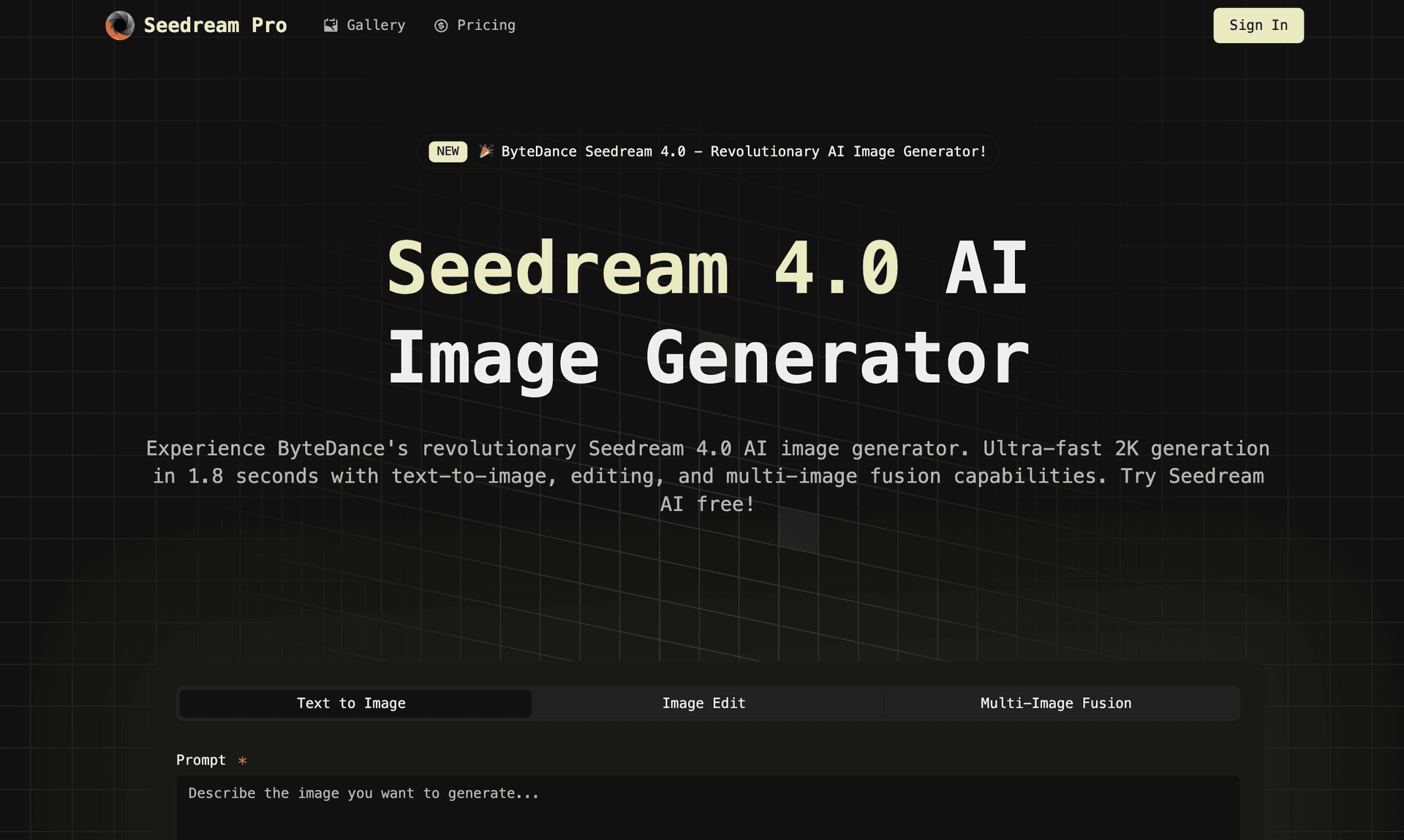 Seedream Pro - Product Image