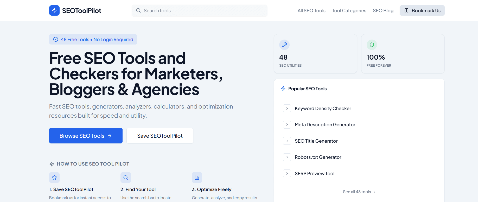 SEO Tool Pilot - Product Image