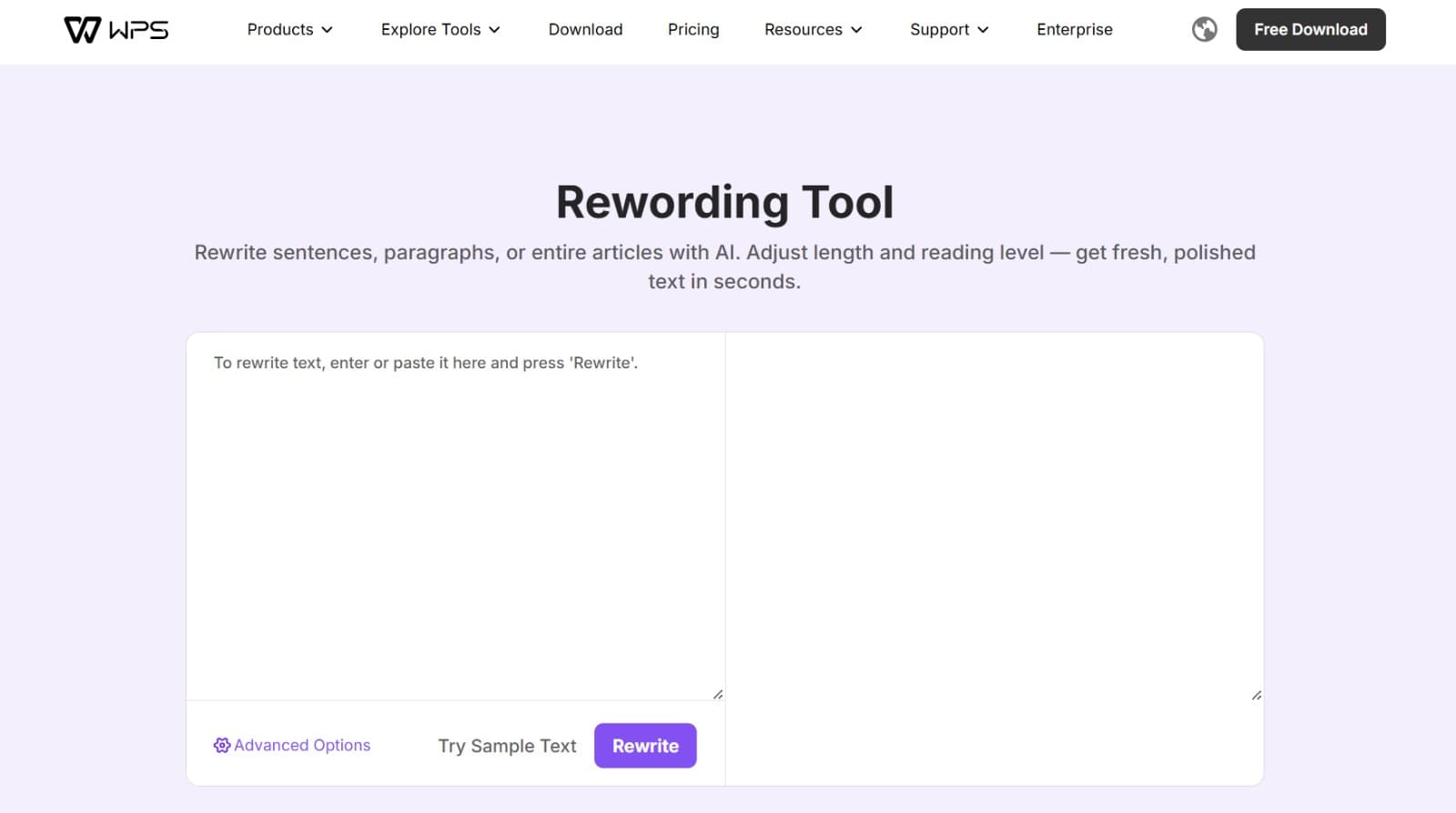Rewording Tool - Product Image