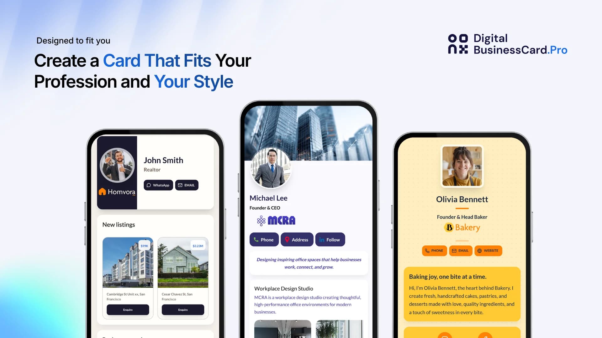Digital Business Card PRO - Product Image