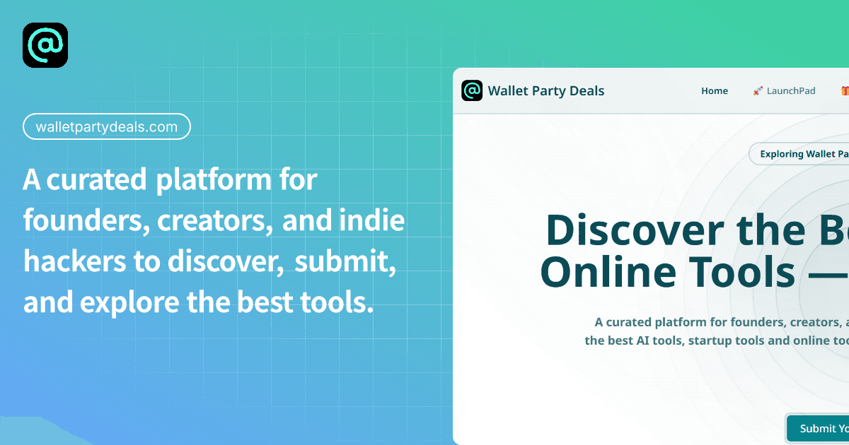 Wallet Party Deals - Product Image