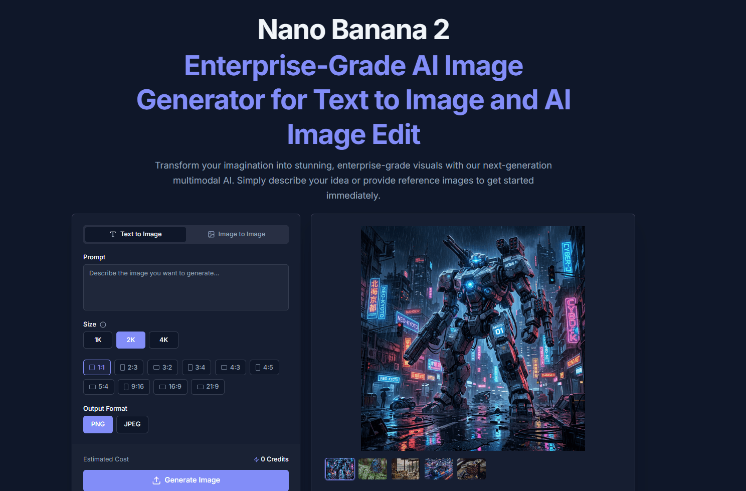 Nano Banana 2 AI Image Generator - Product Image