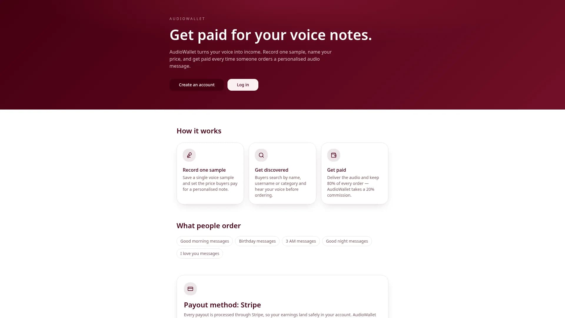 AudioWallet - Product Image