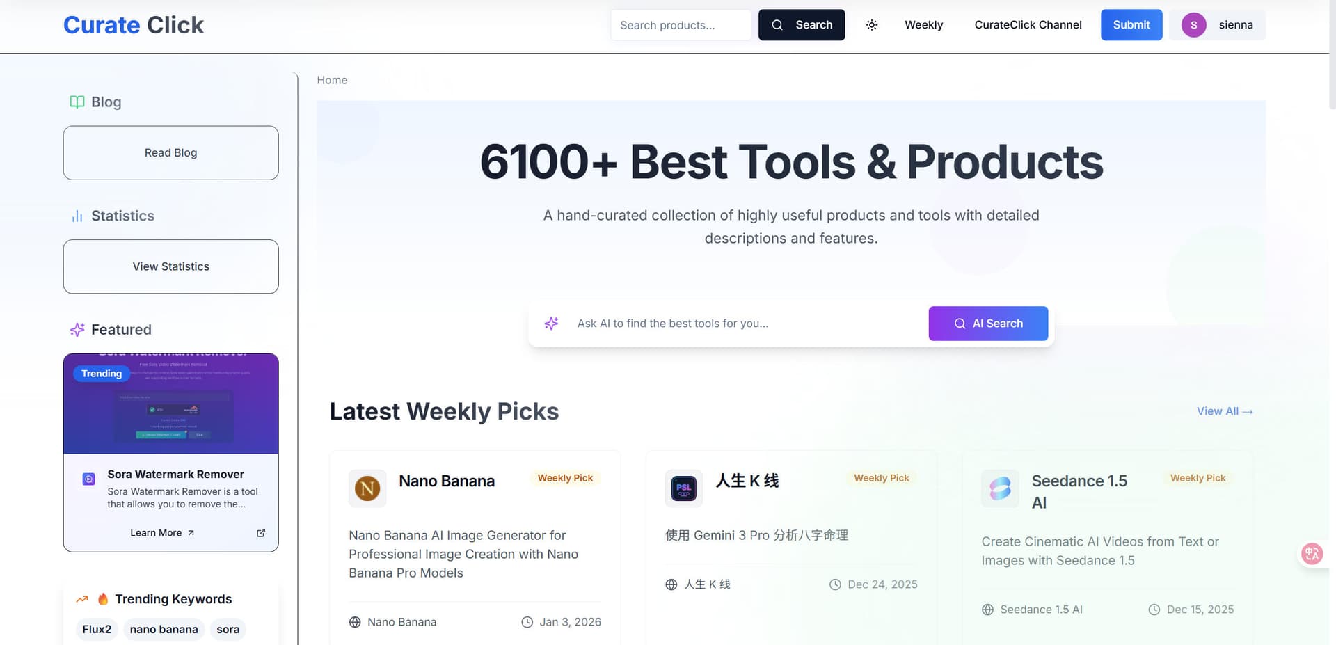 Curate Click - Product Image