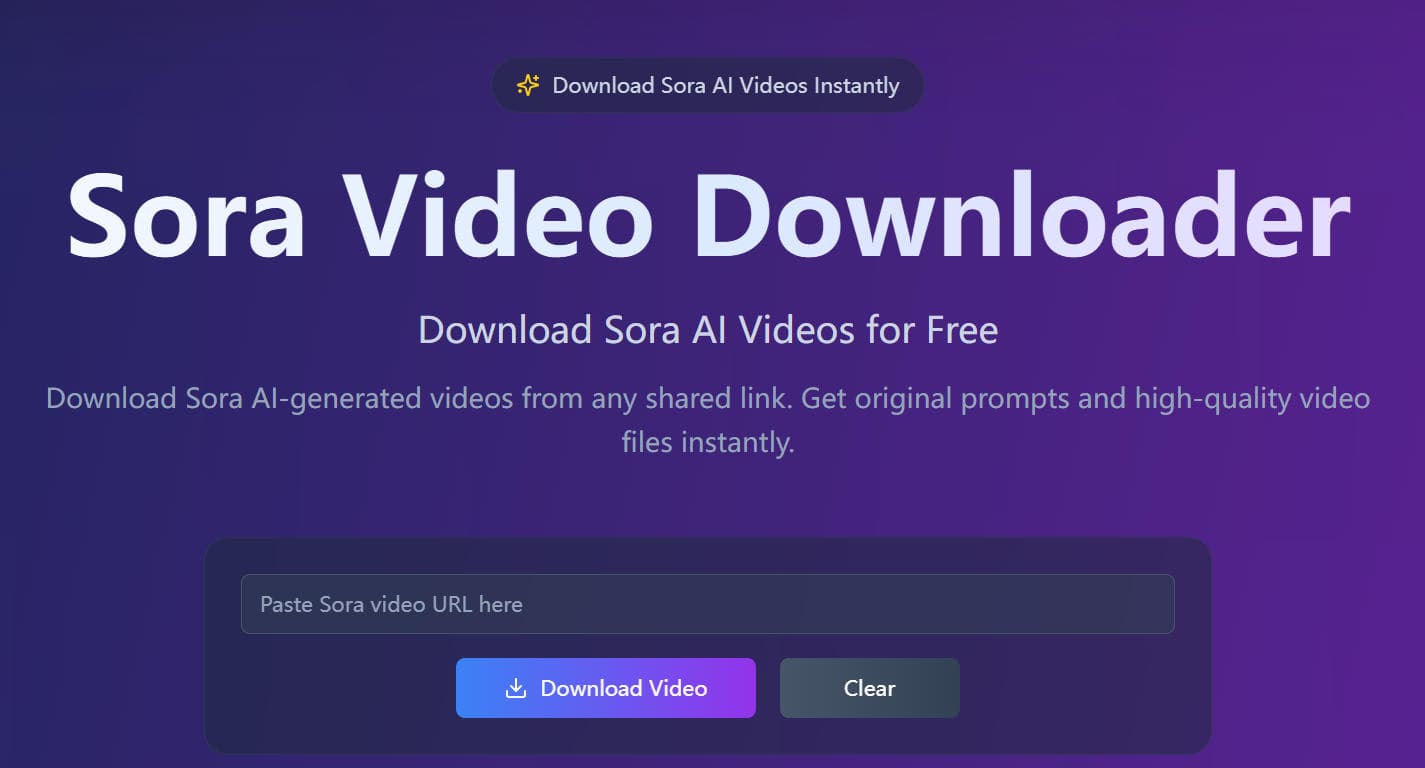 Sora Video Downloader - Product Image