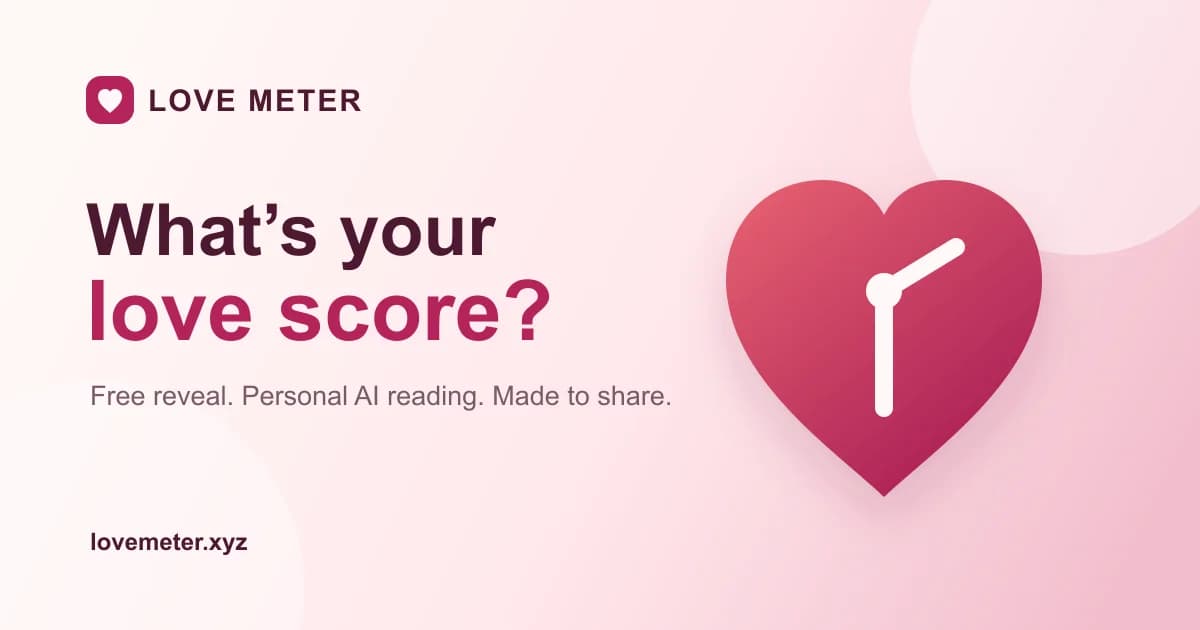 Love Meter - Product Image