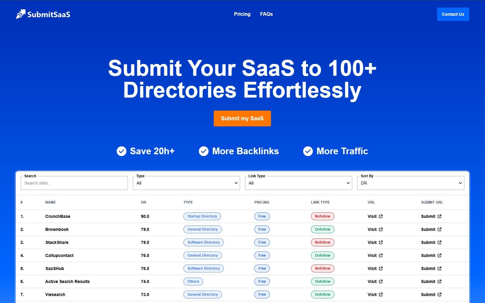 SubmitSaaS - Product Image