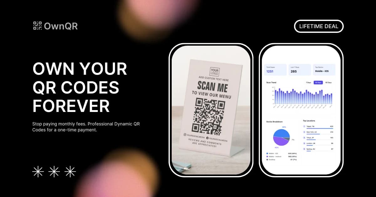 OwnQR - Product Image
