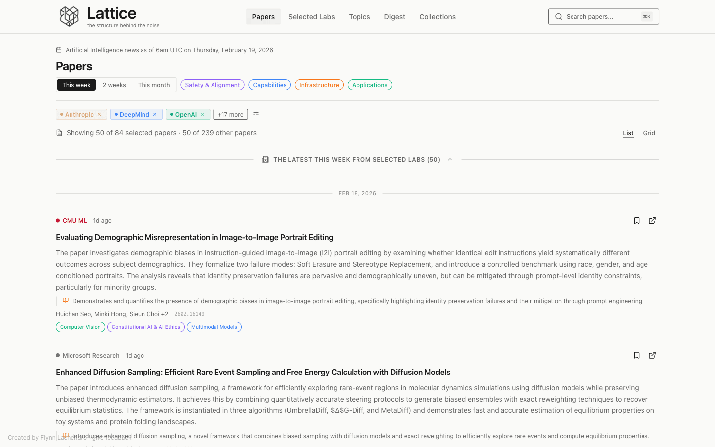 Lattice - Product Image