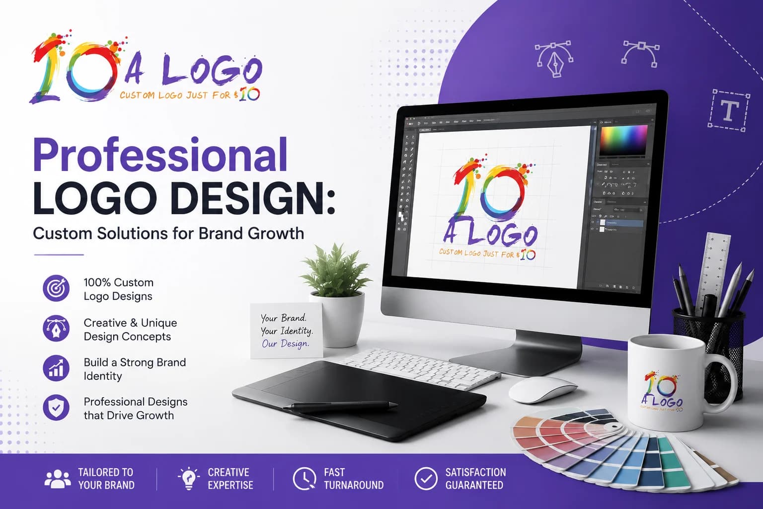10a Logo and Website Design - Product Image