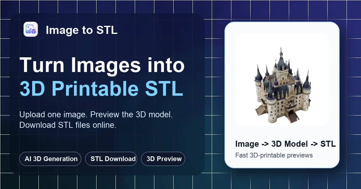 Image to STL - Product Image