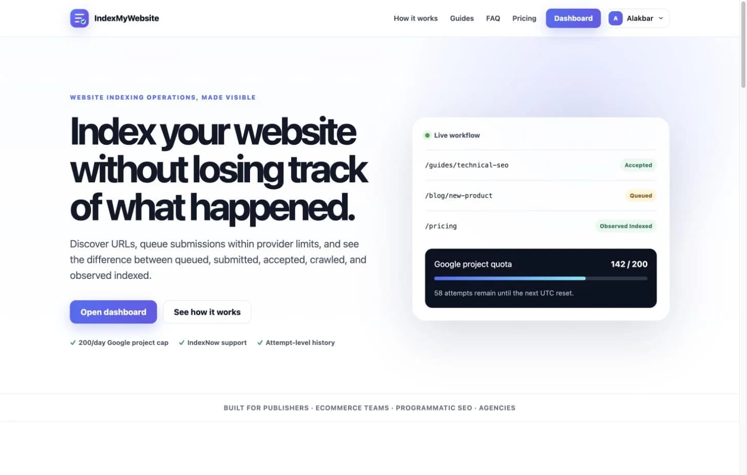 IndexMyWebsite - Product Image