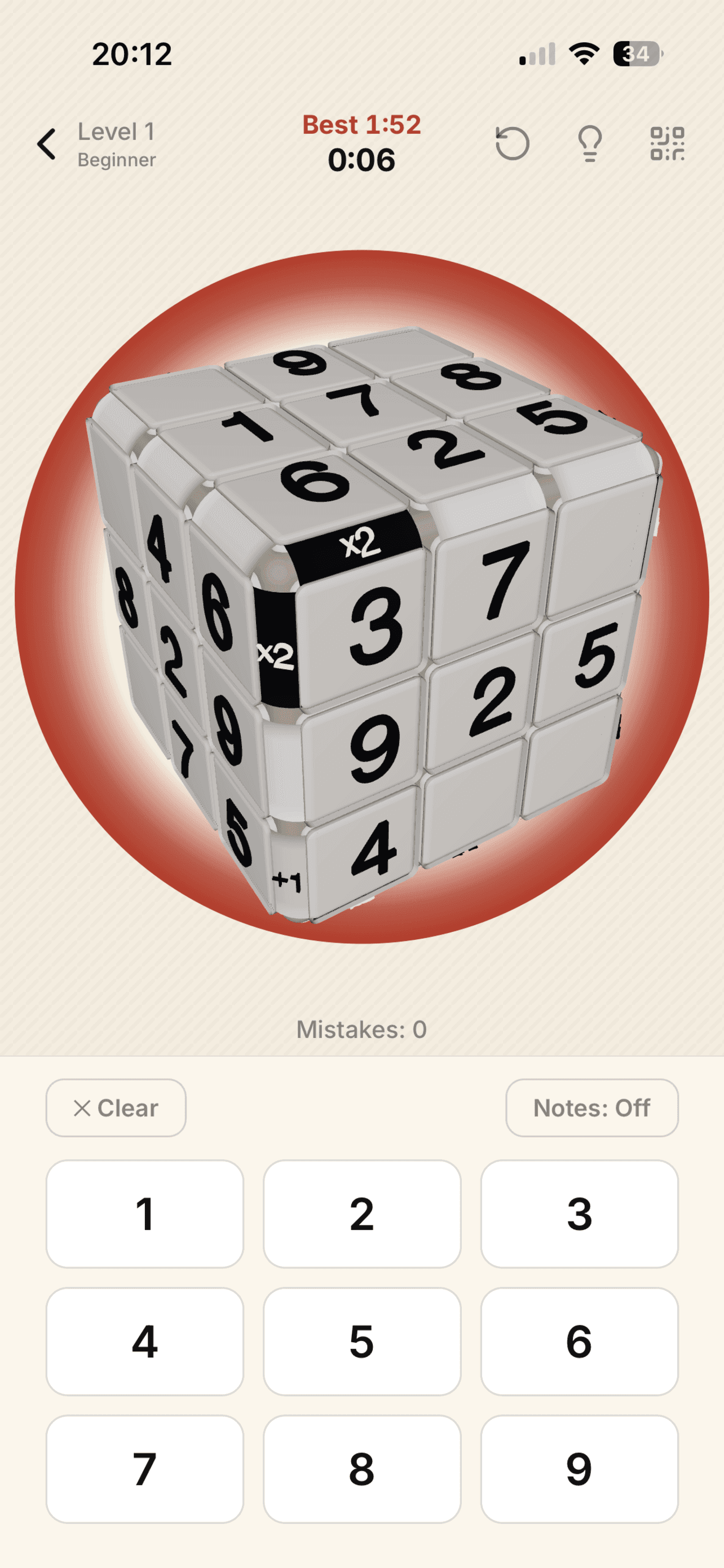 Kropki 3D Sudoku - Product Image