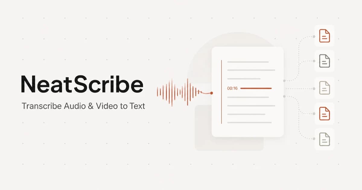 NeatScribe - Product Image