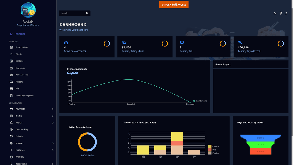 Acctaly - Product Image
