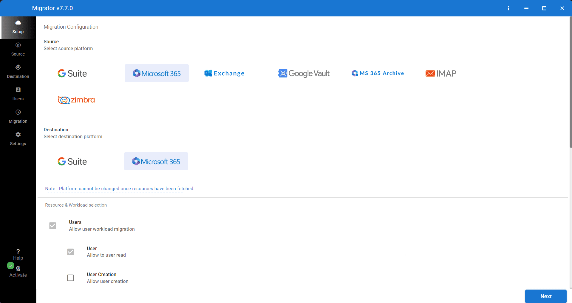 FreeViewer Office 365 Tenant Migration Tool - Product Image