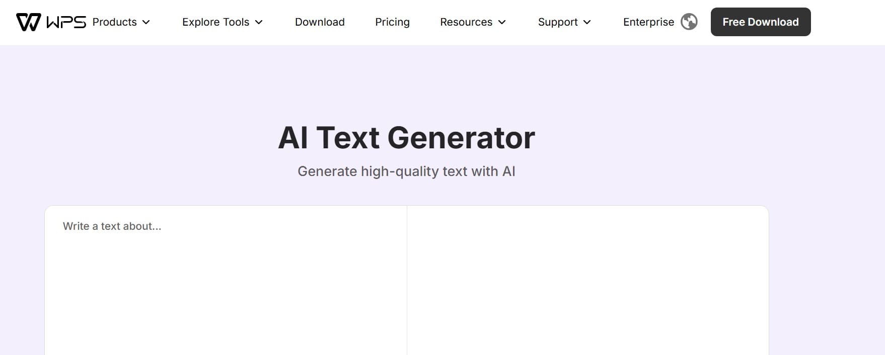 AI Text Generator - Product Image