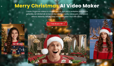 Merry Christmas AI Video Maker - Product Image