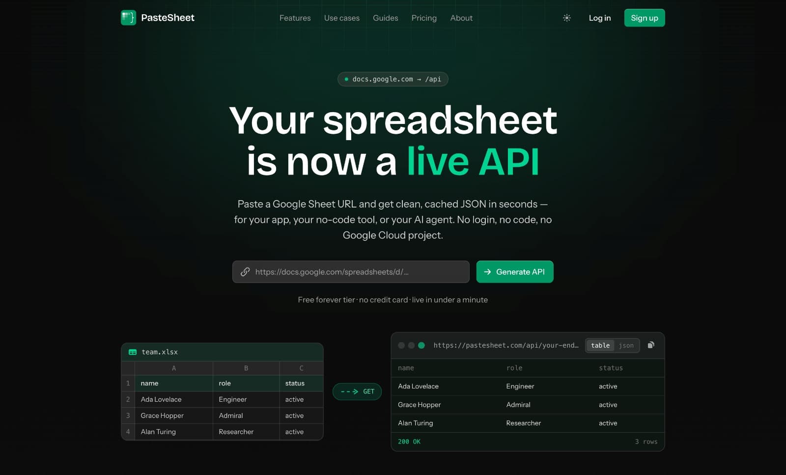 PasteSheet - Product Image