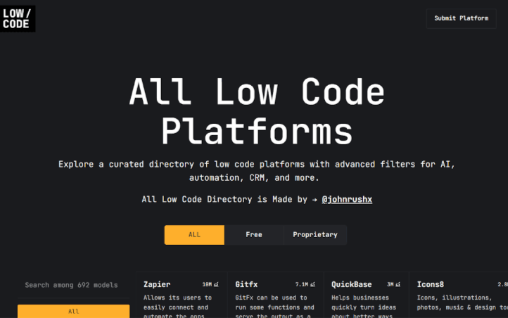 Low Code Platforms - Product Image