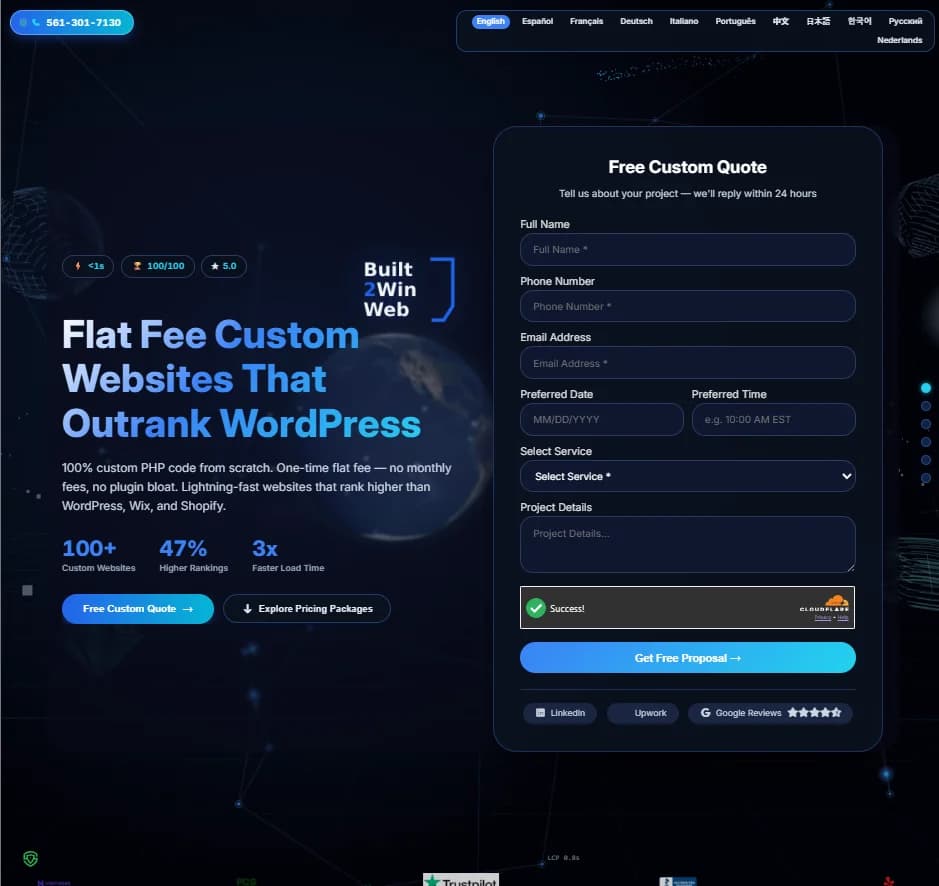 BuiltToWinWeb - Product Image