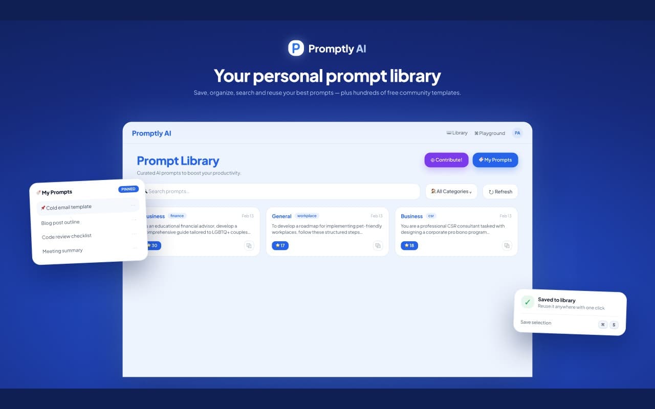 Promptly A - Product Image