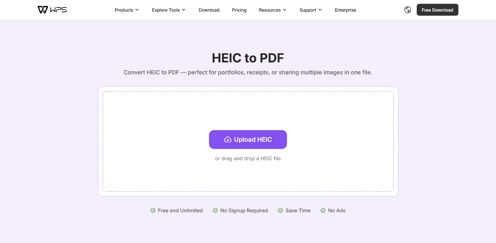 HEIC to PDF - Product Image