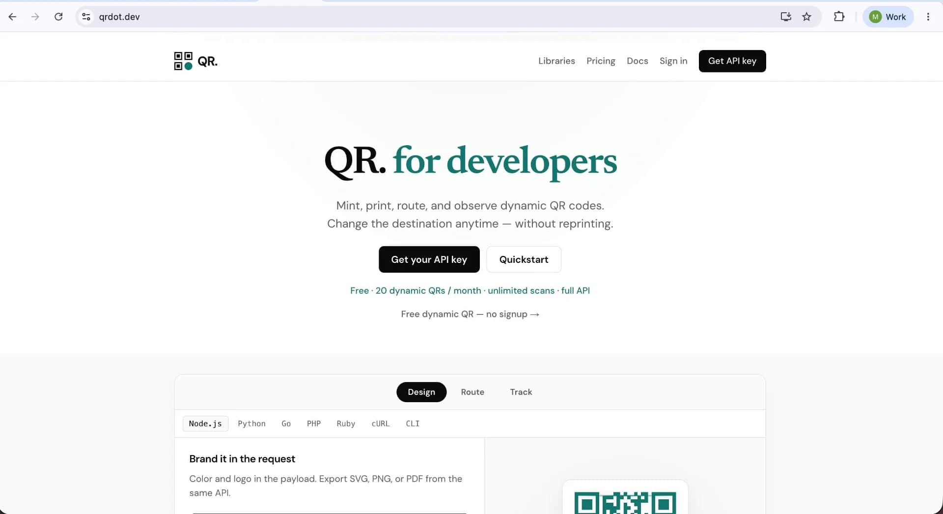 QR. - Product Image