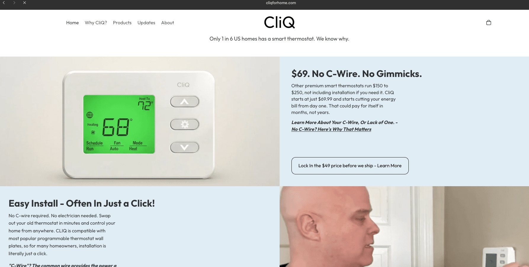 CliQ For Home - Product Image
