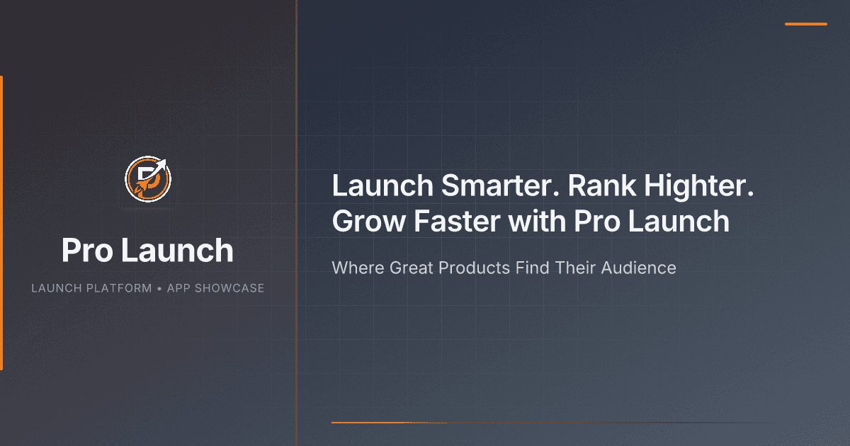Pro Launch - Product Image