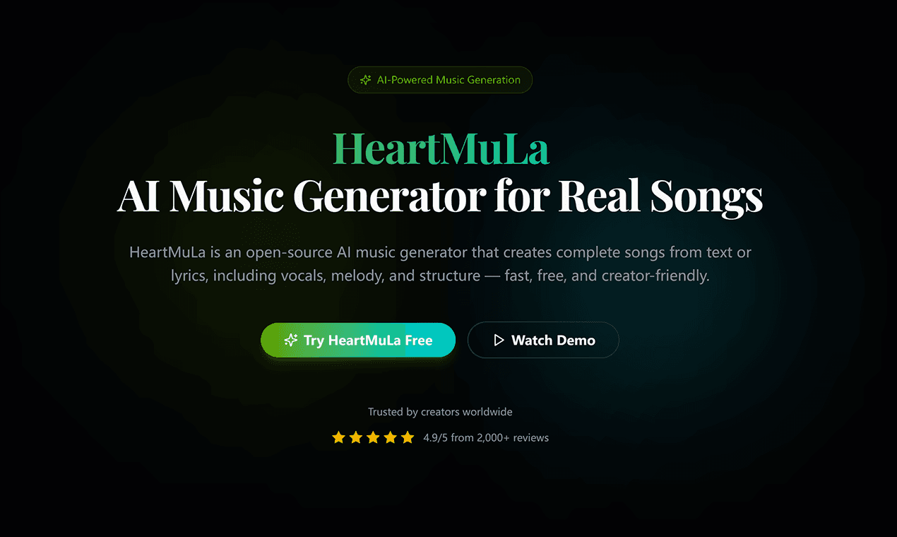 HeartMuLa AI Music Generator - Product Image