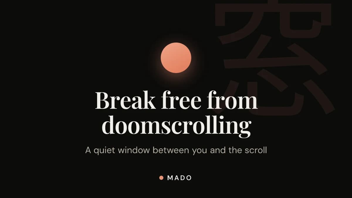 Mado - Product Image