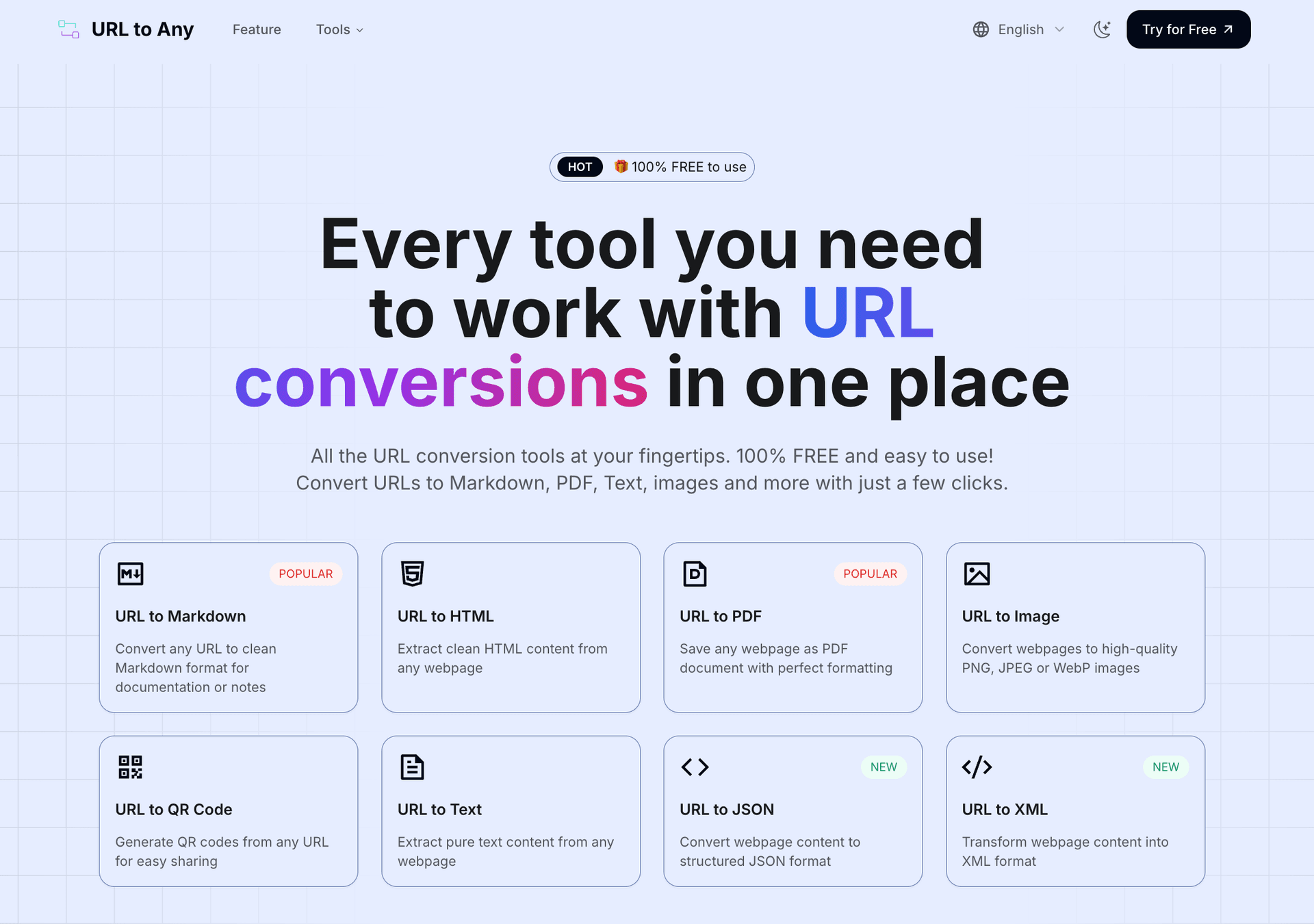 URL to Any - Product Image