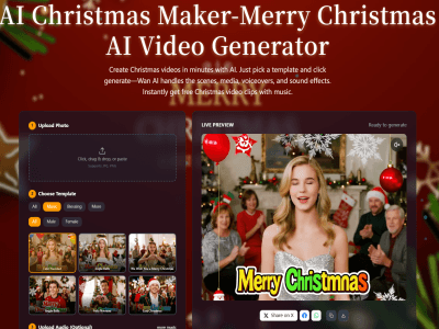AI Christmas Maker -Wan - Product Image